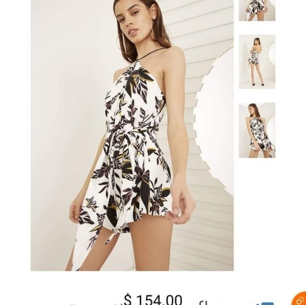 Floral Romper